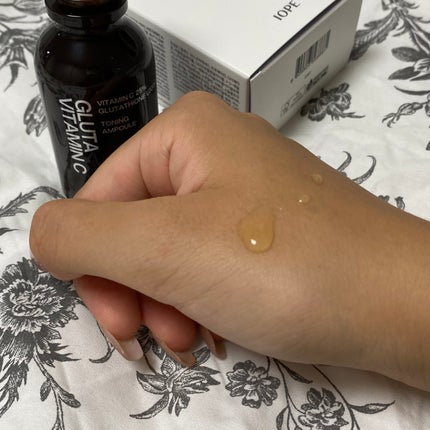 グルタ ビタミンC トーニング アンプル/IOPE/美容液を使ったクチコミ(5枚目)