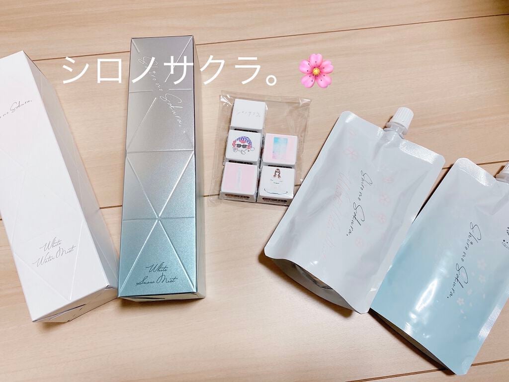 White Water Mist 〜水芭蕉〜/Shiro no Sakura./ミスト状化粧水を使ったクチコミ(1枚目)