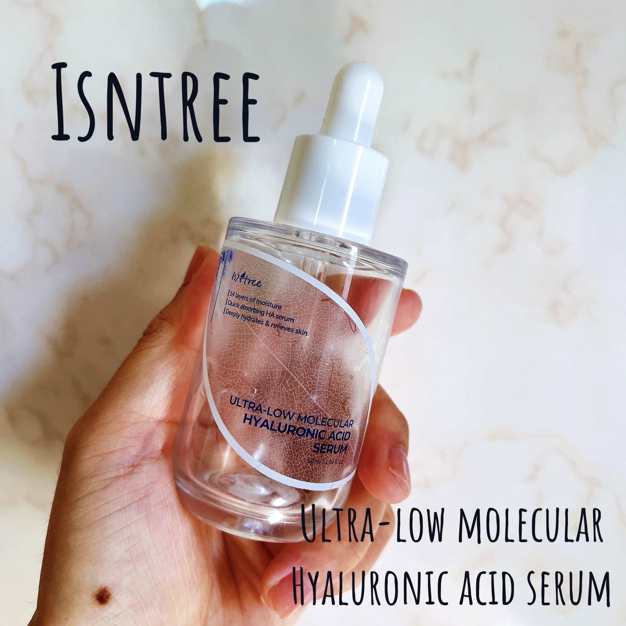 超低分子ヒアルロン酸セラム/Isntree/美容液を使ったクチコミ（1枚目）