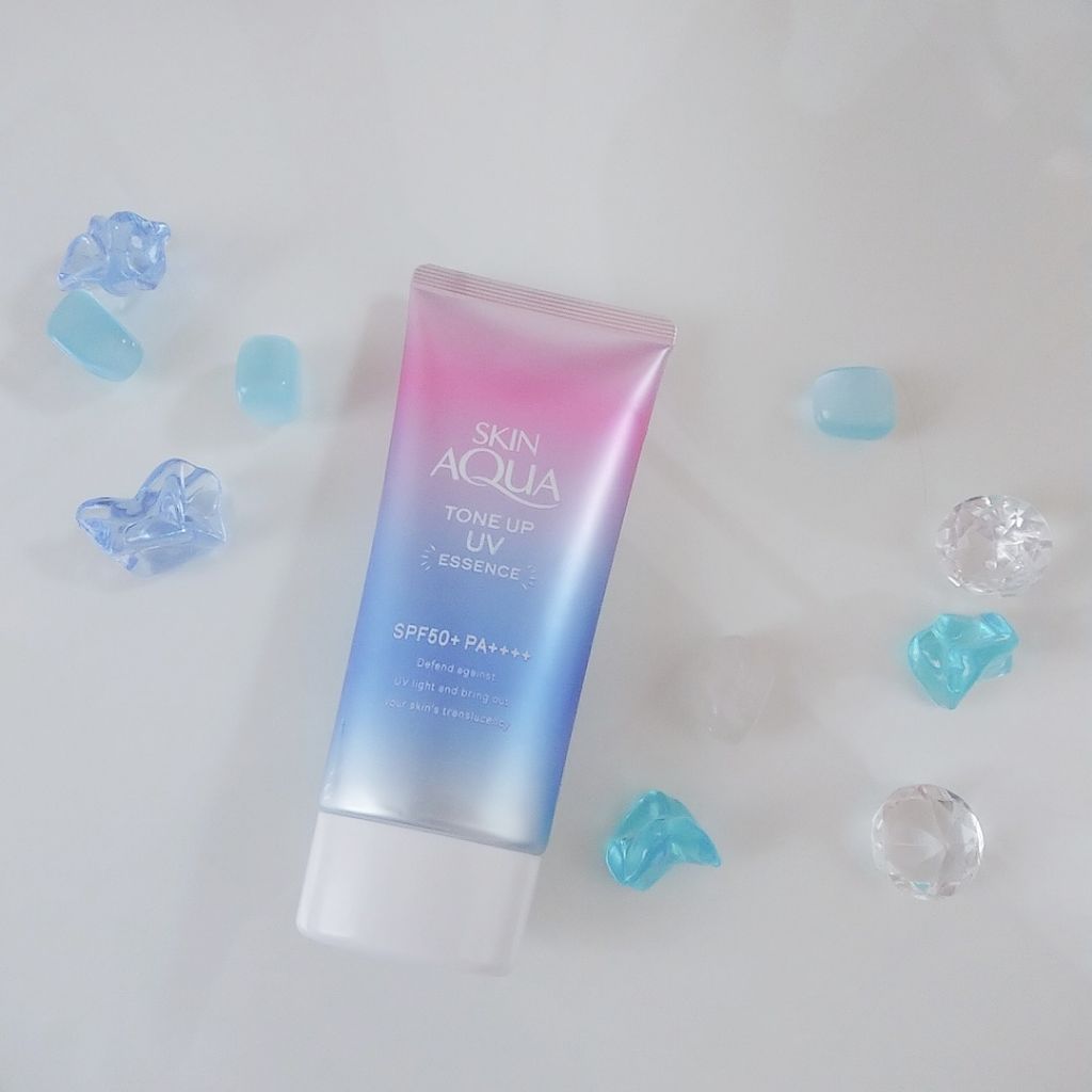 スキンアクア トーンアップUVエッセンス/スキンアクア/日焼け止めクリームを使ったクチコミ（1枚目）