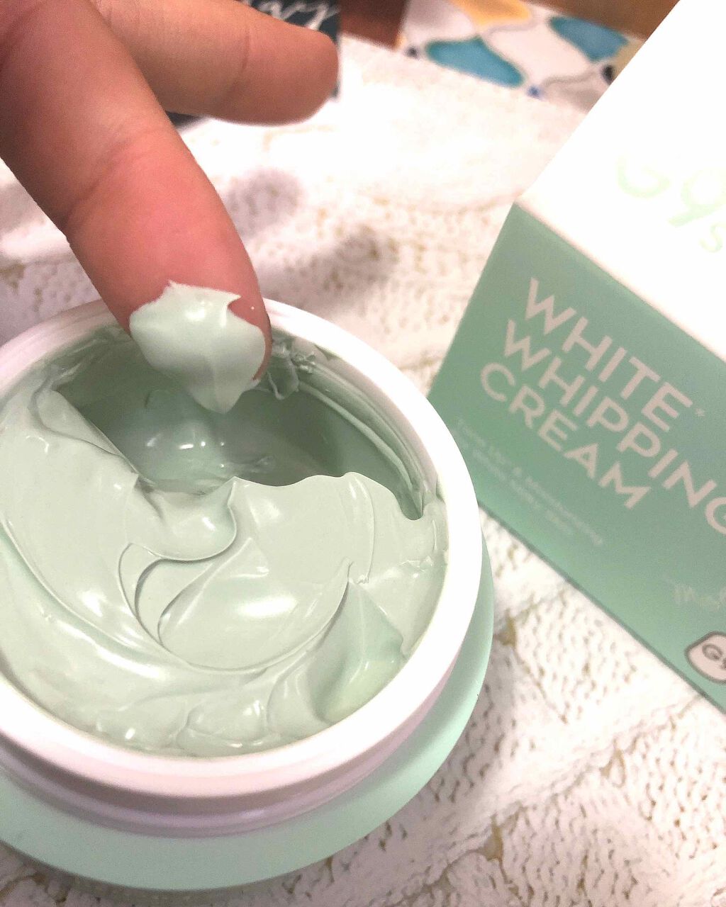 WHITE WHIPPING CREAM(ウユクリーム)/G9SKIN/化粧下地を使ったクチコミ(2枚目)