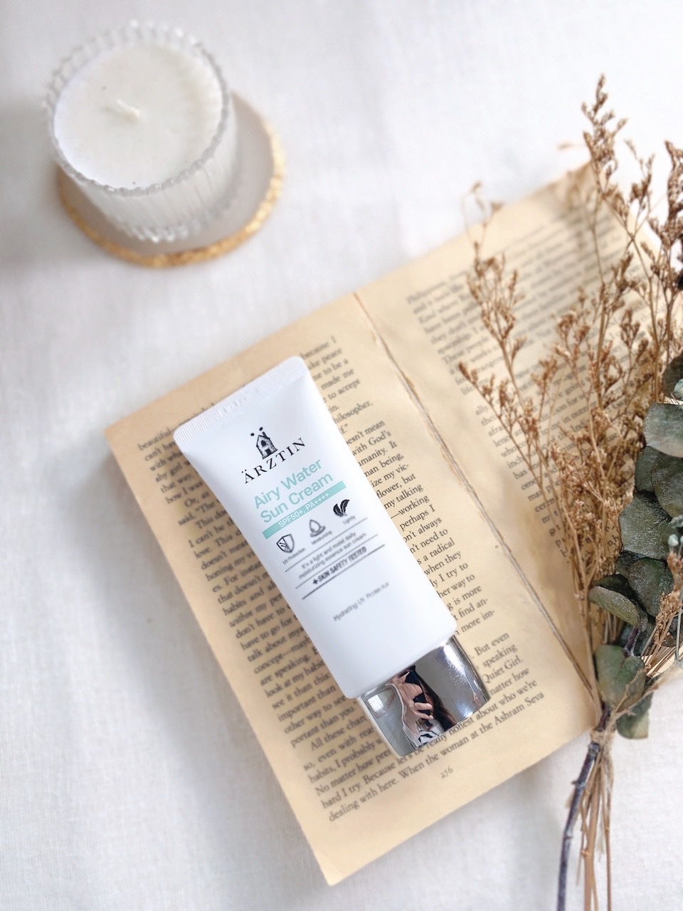 エアリーウォーターサンクリーム/エルツティン/日焼け止めクリームを使ったクチコミ（2枚目）