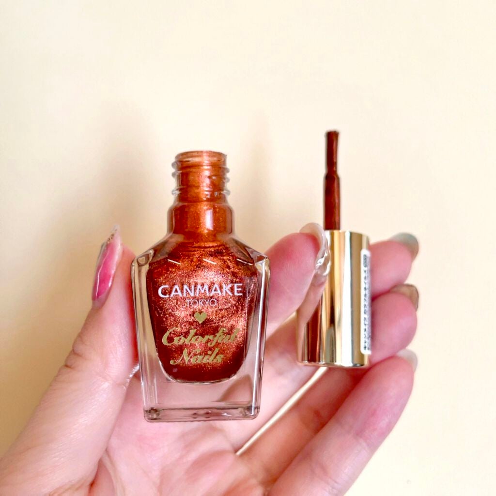 カラフルネイルズ/キャンメイク/マニキュアを使ったクチコミ(3枚目)