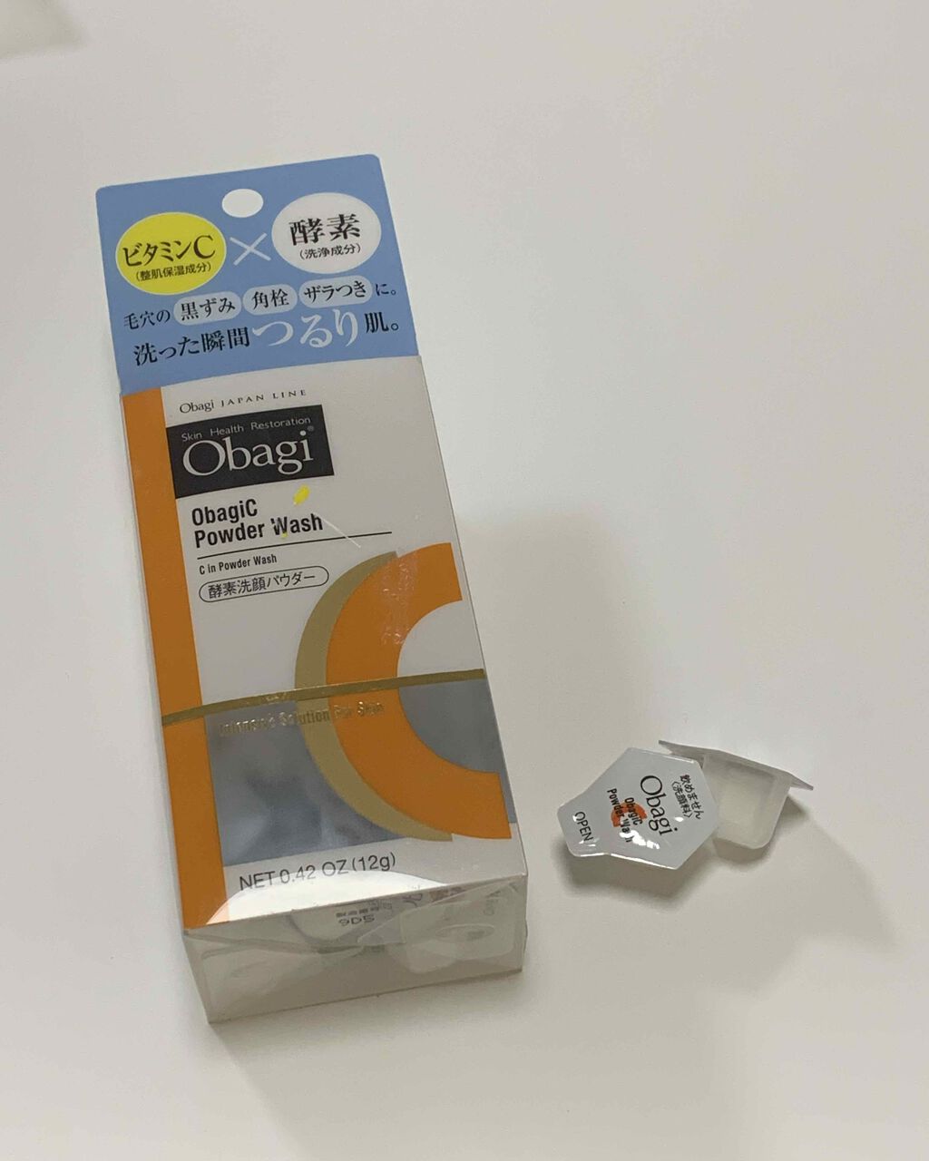オバジC 酵素洗顔パウダー/オバジ/洗顔パウダーを使ったクチコミ(1枚目)