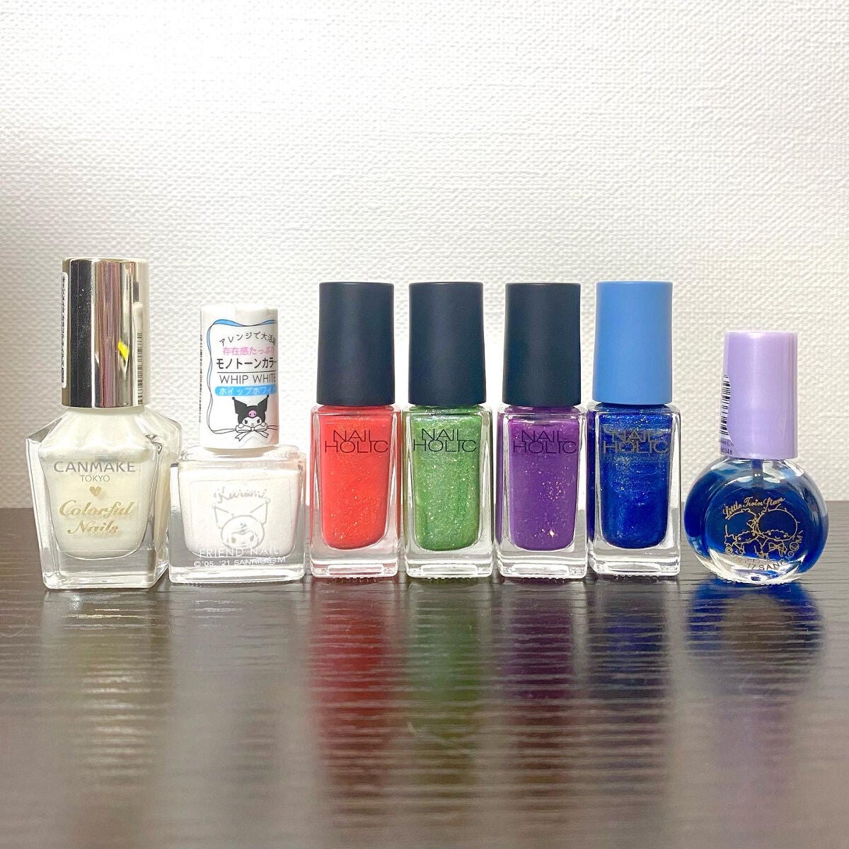 カラフルネイルズ/キャンメイク/マニキュアを使ったクチコミ(3枚目)