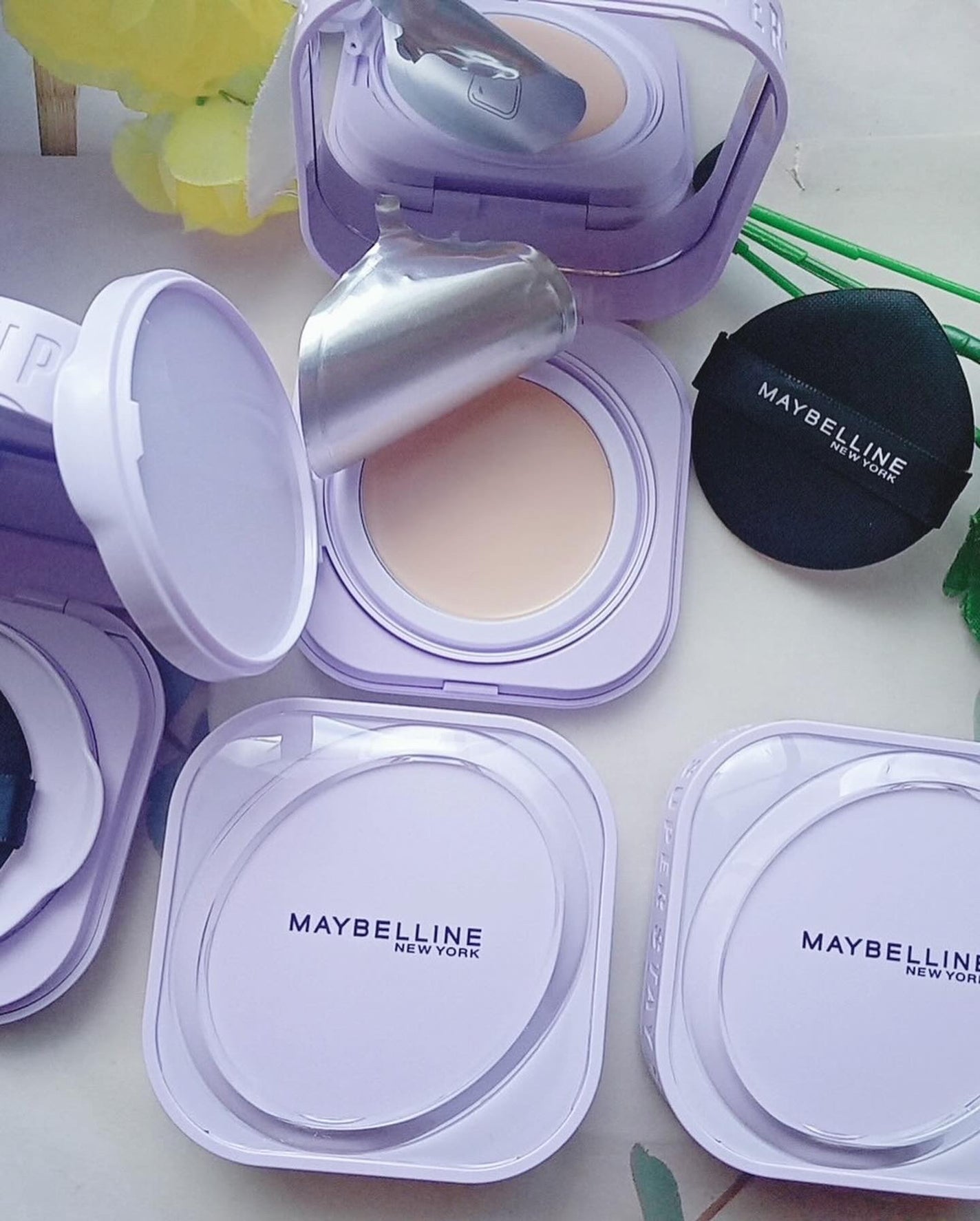 SPステイ クリームパクト ファンデーション/MAYBELLINE NEW YORK/クリーム・エマルジョンファンデーションを使ったクチコミ(7枚目)