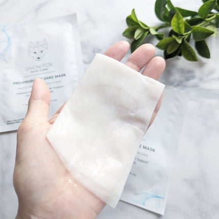 SAKE マスク/SNOW FOX SKINCARE/シートマスク・パックを使ったクチコミ(4枚目)