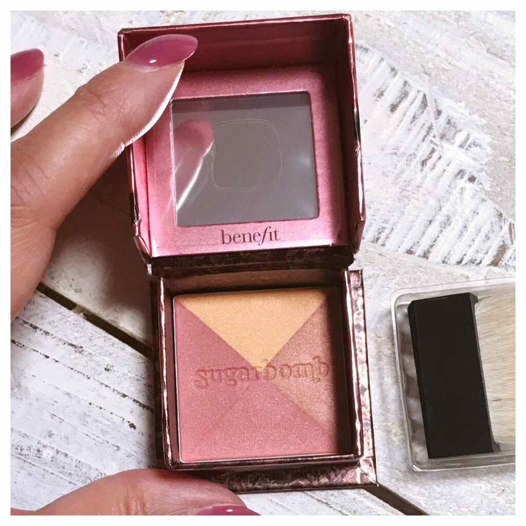 Sugarbomb Fm Blsh/ベネフィット/パウダーチークを使ったクチコミ（2枚目）