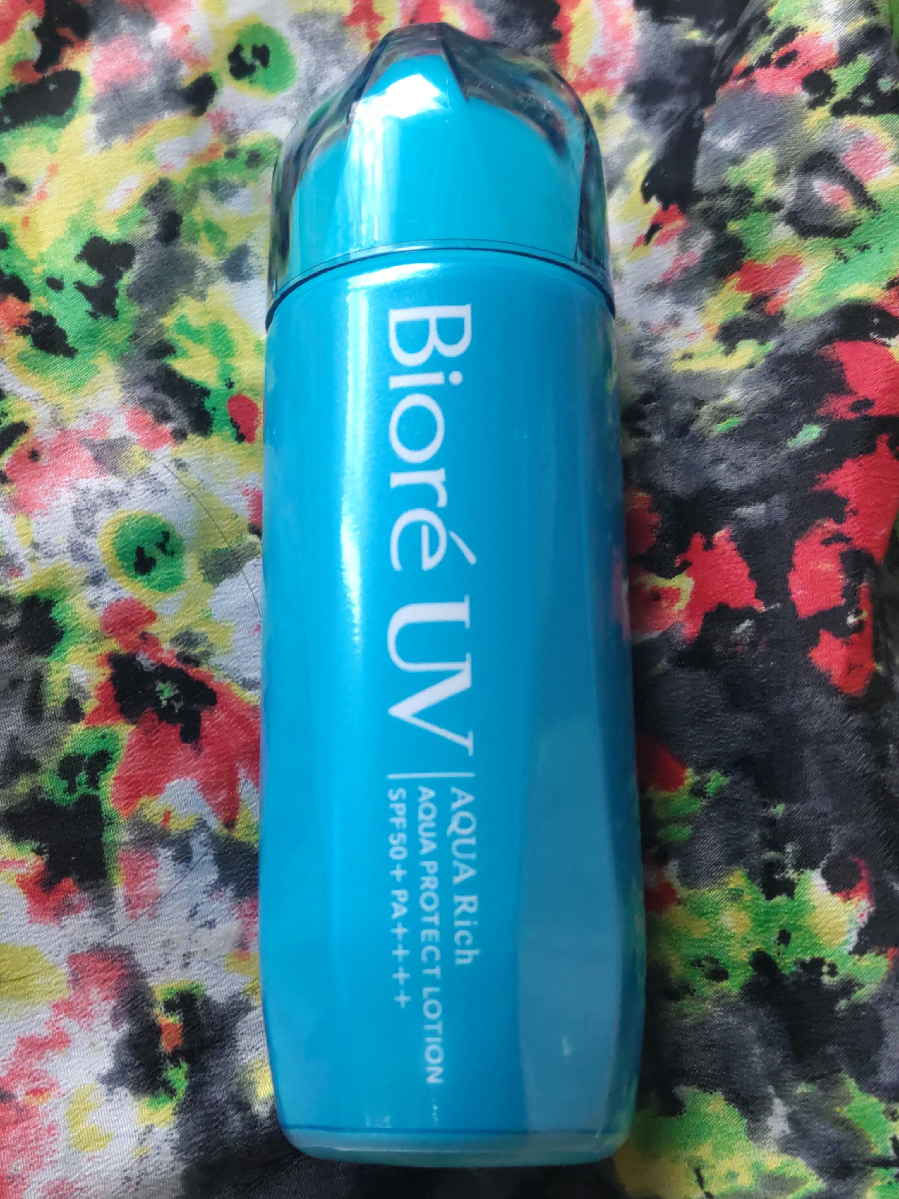 ビオレUV アクアリッチ アクアプロテクトローション(水層パック)/ビオレ/日焼け止めローションを使ったクチコミ（3枚目）