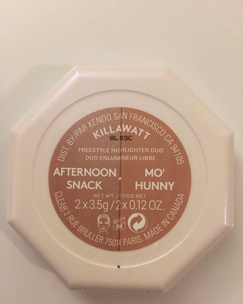 KILLAWATT FREESTYLE HIGHLIGHTER DUO/FENTY BEAUTY BY RIHANNA/パウダーハイライトを使ったクチコミ（3枚目）