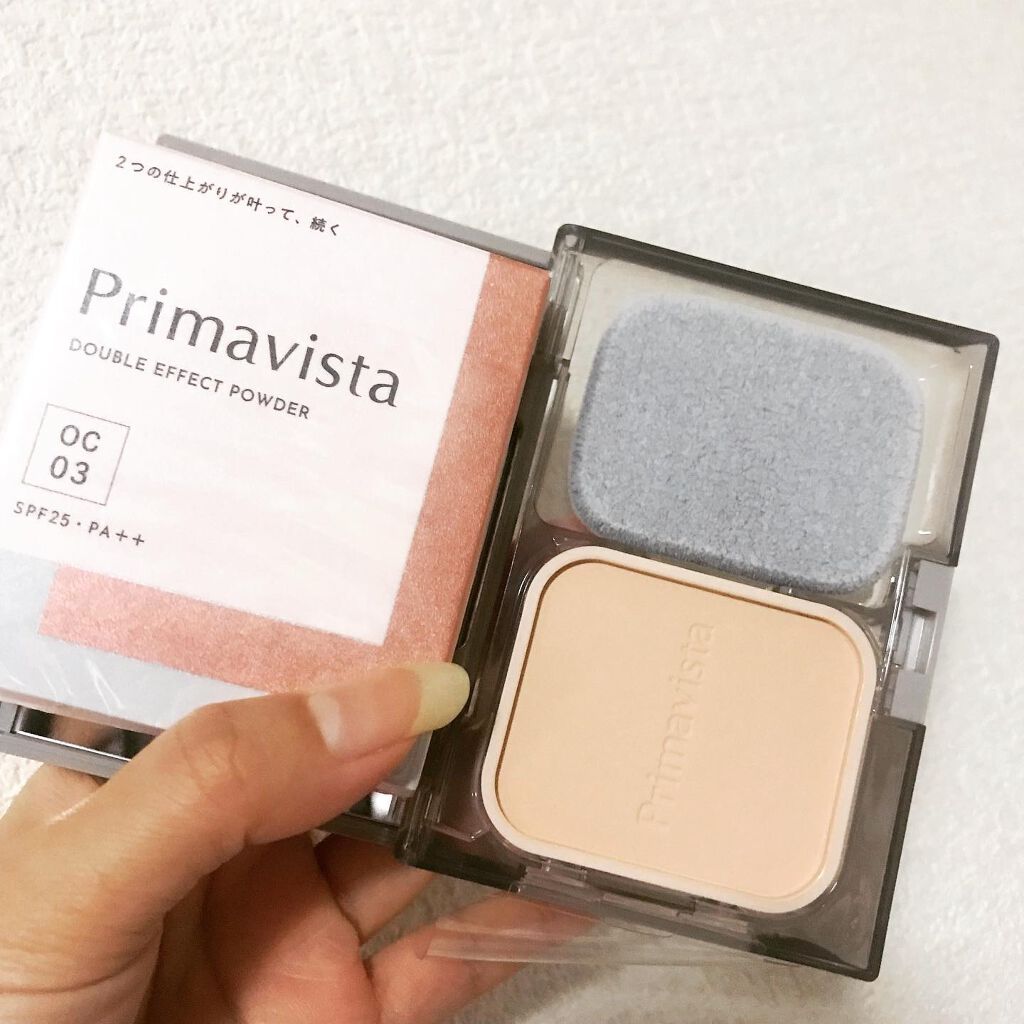 ダブルエフェクト パウダー/プリマヴィスタ/パウダーファンデーションを使ったクチコミ(4枚目)