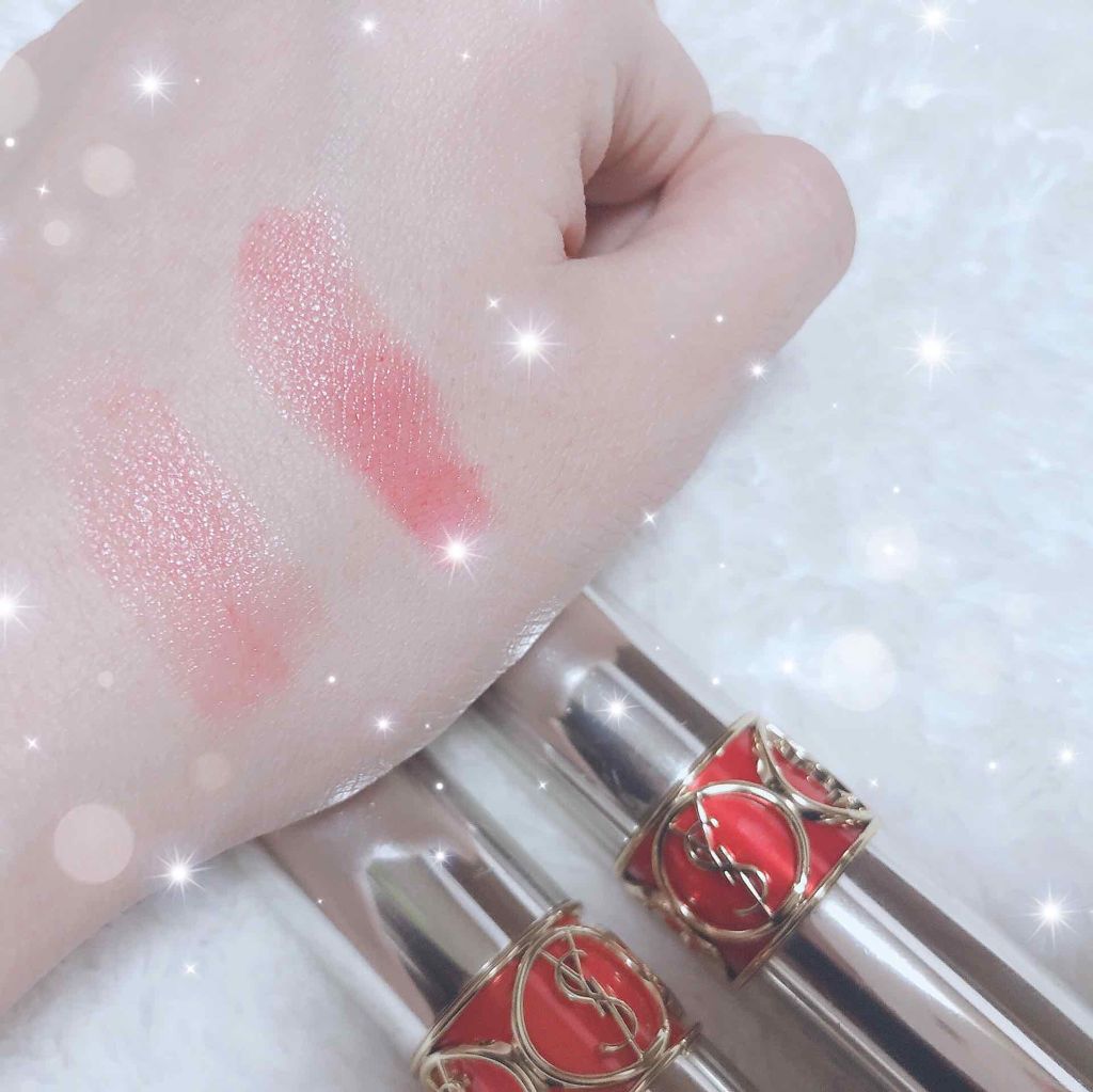 ヴォリュプテ ティントインバーム/YVES SAINT LAURENT BEAUTE/口紅を使ったクチコミ(3枚目)