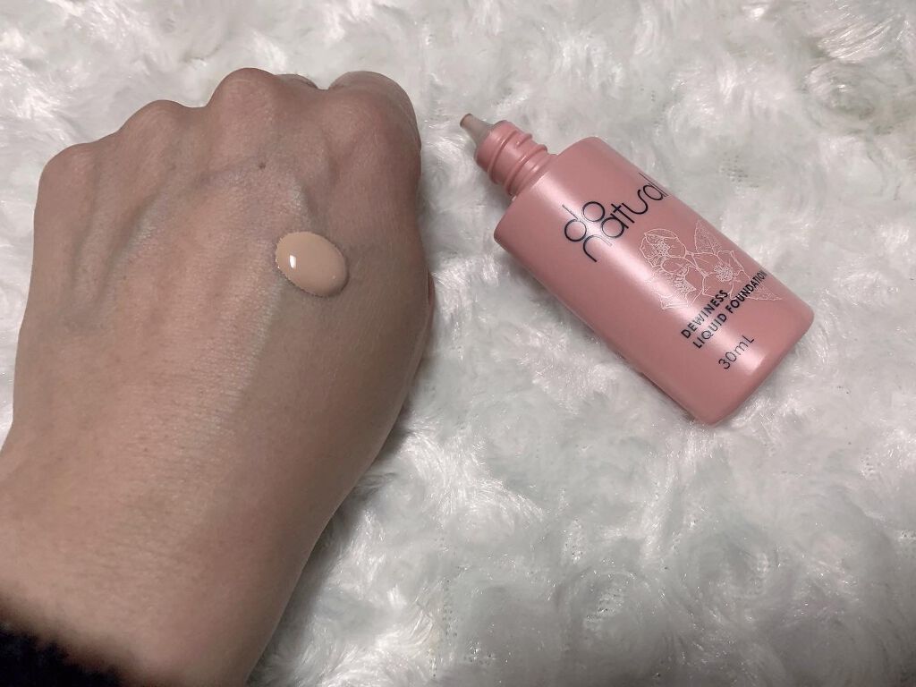 デュイネス リキッド ファンデーション/do natural/リキッドファンデーションを使ったクチコミ(3枚目)