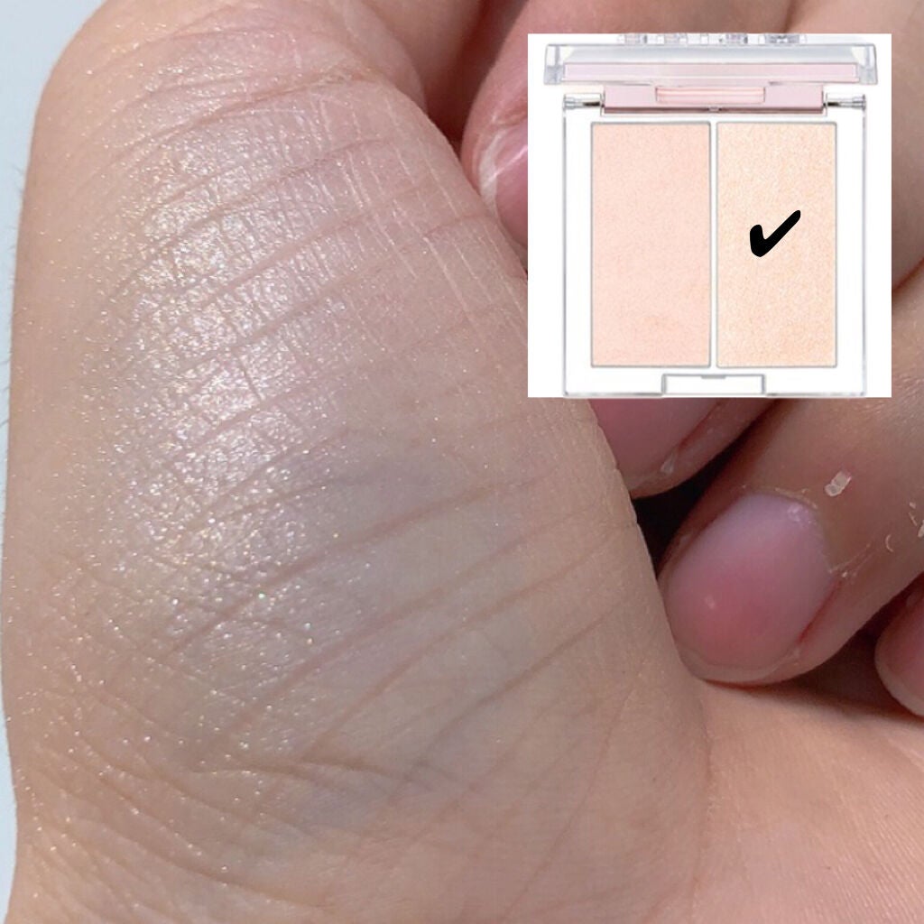 プリズムハイライターデュオ/CLIO/パウダーハイライトを使ったクチコミ(5枚目)