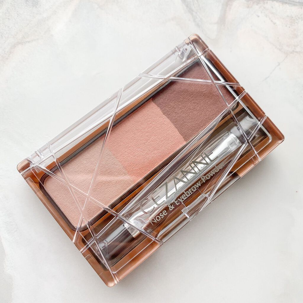 ノーズ&アイブロウパウダー/CEZANNE/パウダーアイブロウを使ったクチコミ(5枚目)