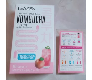 TEAZEN コンブチャのクチコミ「リアルサンプリングラボ　韓国情報フェアに
参加中✨

🍀商品名
ON-TAMA TEAZENピ.....」（1枚目）