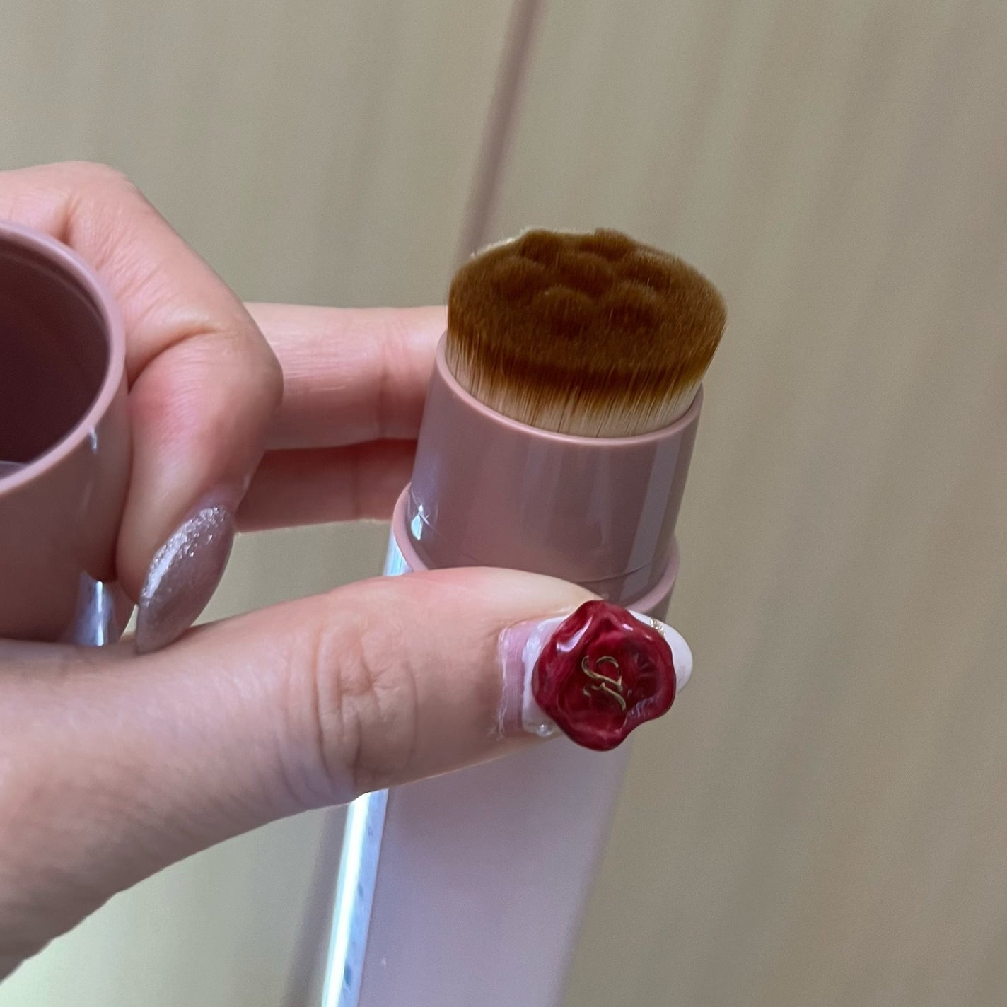 ヴィーガンナチュラルカバースティックファンデーション/DERMASHARE/その他ファンデーションを使ったクチコミ(2枚目)