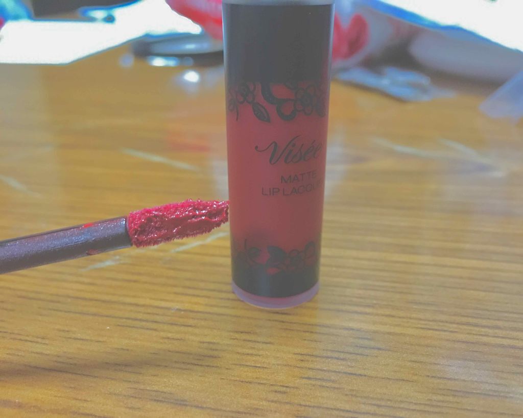 マットリップラッカー/Visée/口紅を使ったクチコミ(2枚目)