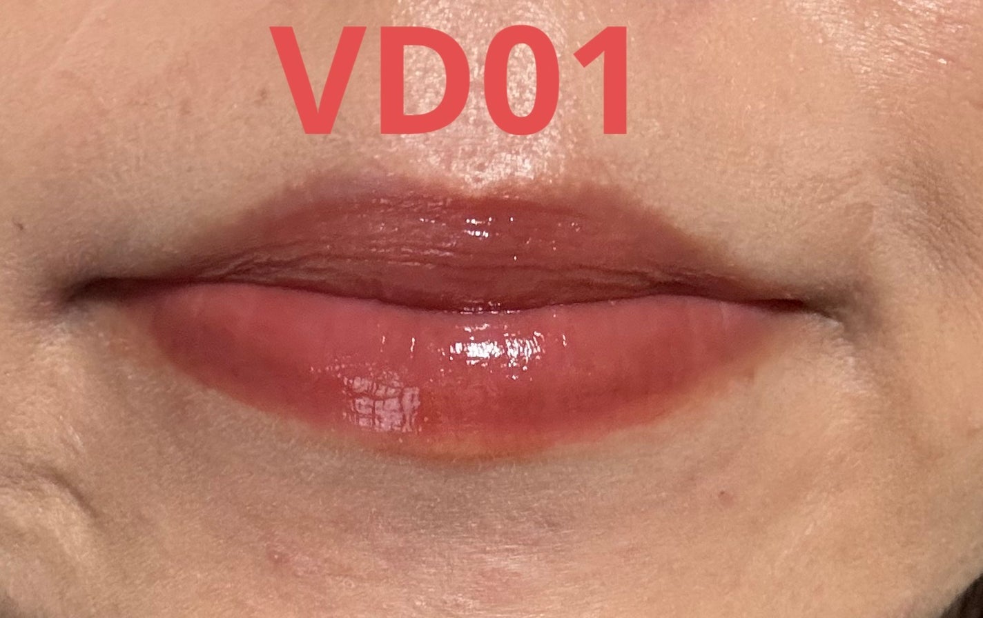 アンドバイロムアンド グラッシーボムティント/&nd by rom&nd/リップティントを使ったクチコミ(3枚目)