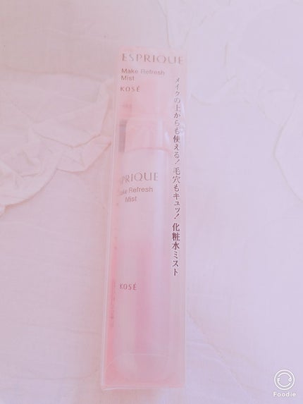 メイクリフレッシュ ミスト/ESPRIQUE/ミスト状化粧水を使ったクチコミ(1枚目)