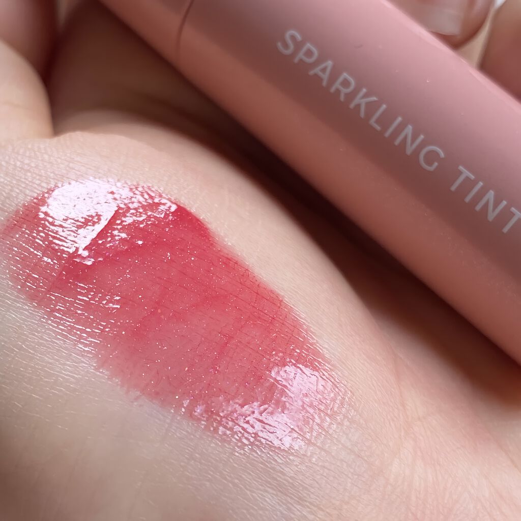 アピュー ジューシーパン スパークリングティント/A’pieu/口紅を使ったクチコミ（2枚目）