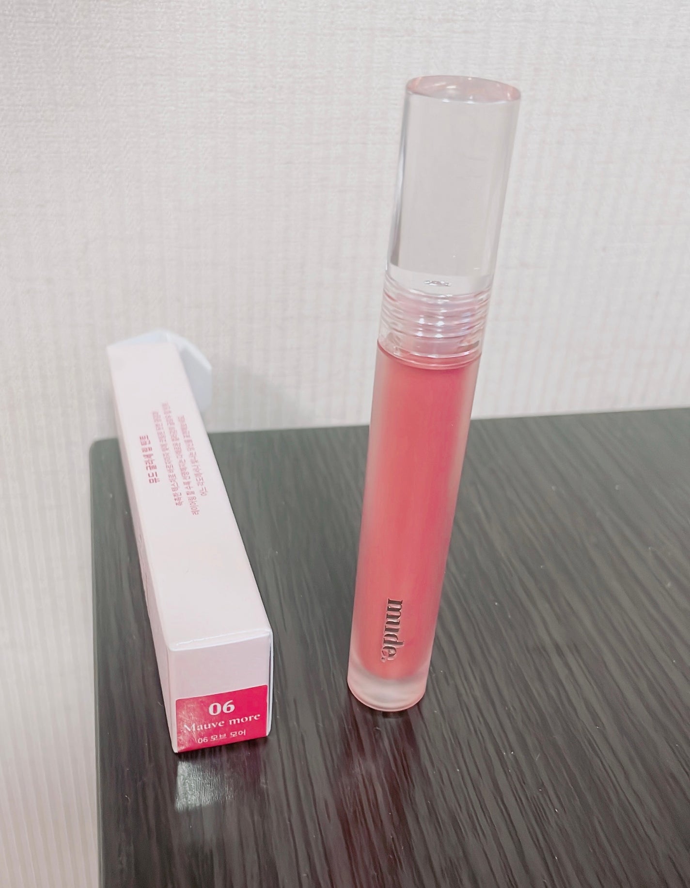 グラッセリップティント/mude./リップティントを使ったクチコミ(2枚目)