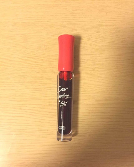 ディアダーリン ウォータージェルティント RD301(ストロベリー)/ETUDE/リップティントを使ったクチコミ(1枚目)