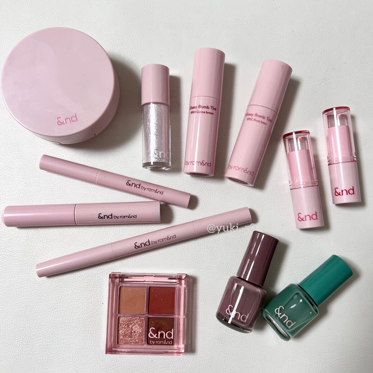 アンドバイロムアンド グラッシーボムティント/&nd by rom&nd/リップティントを使ったクチコミ(8枚目)