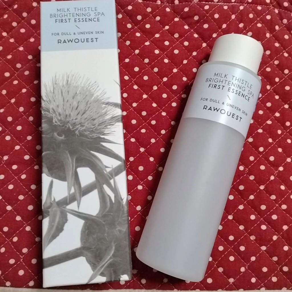 ミルクシスルブライトニングスパ ファーストエッセンス/RAWQUEST/化粧水を使ったクチコミ（2枚目）