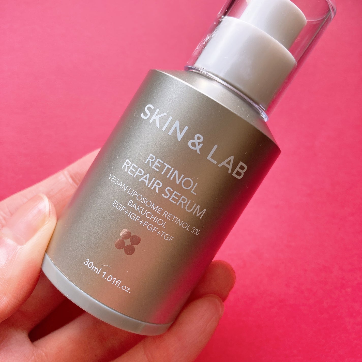 ヴィーガンリポソームレチノールセラム/SKIN&LAB/美容液を使ったクチコミ(4枚目)