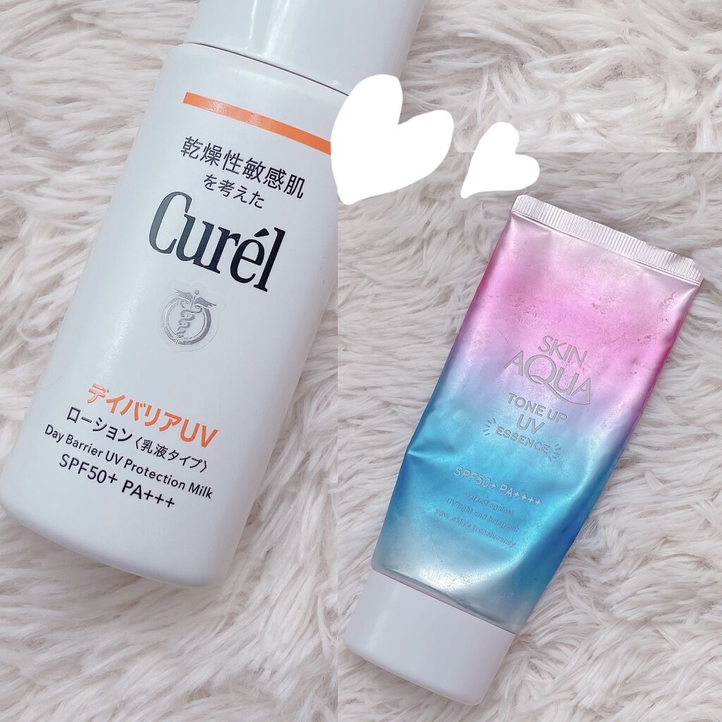 スキンアクア トーンアップUVエッセンス/スキンアクア/日焼け止めクリームを使ったクチコミ（1枚目）