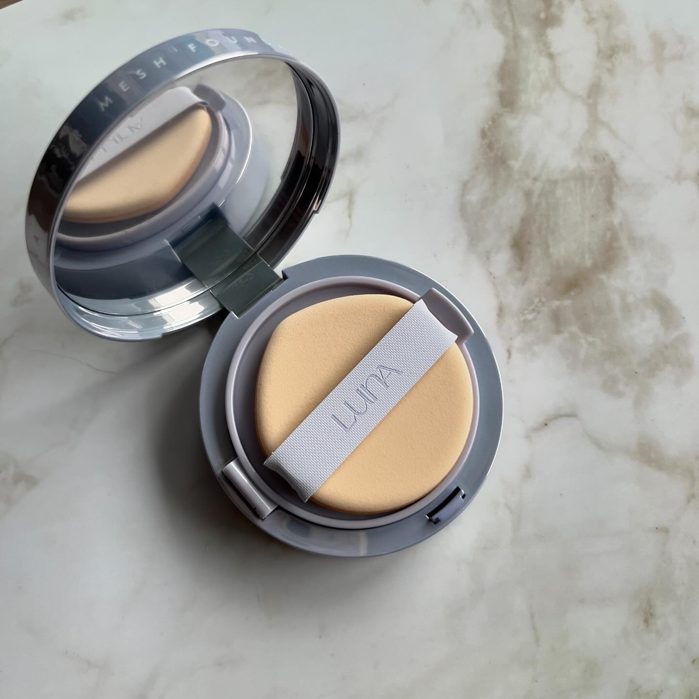 ハイパーメッシュファンデーション/LUNA/クッションファンデーションを使ったクチコミ（2枚目）