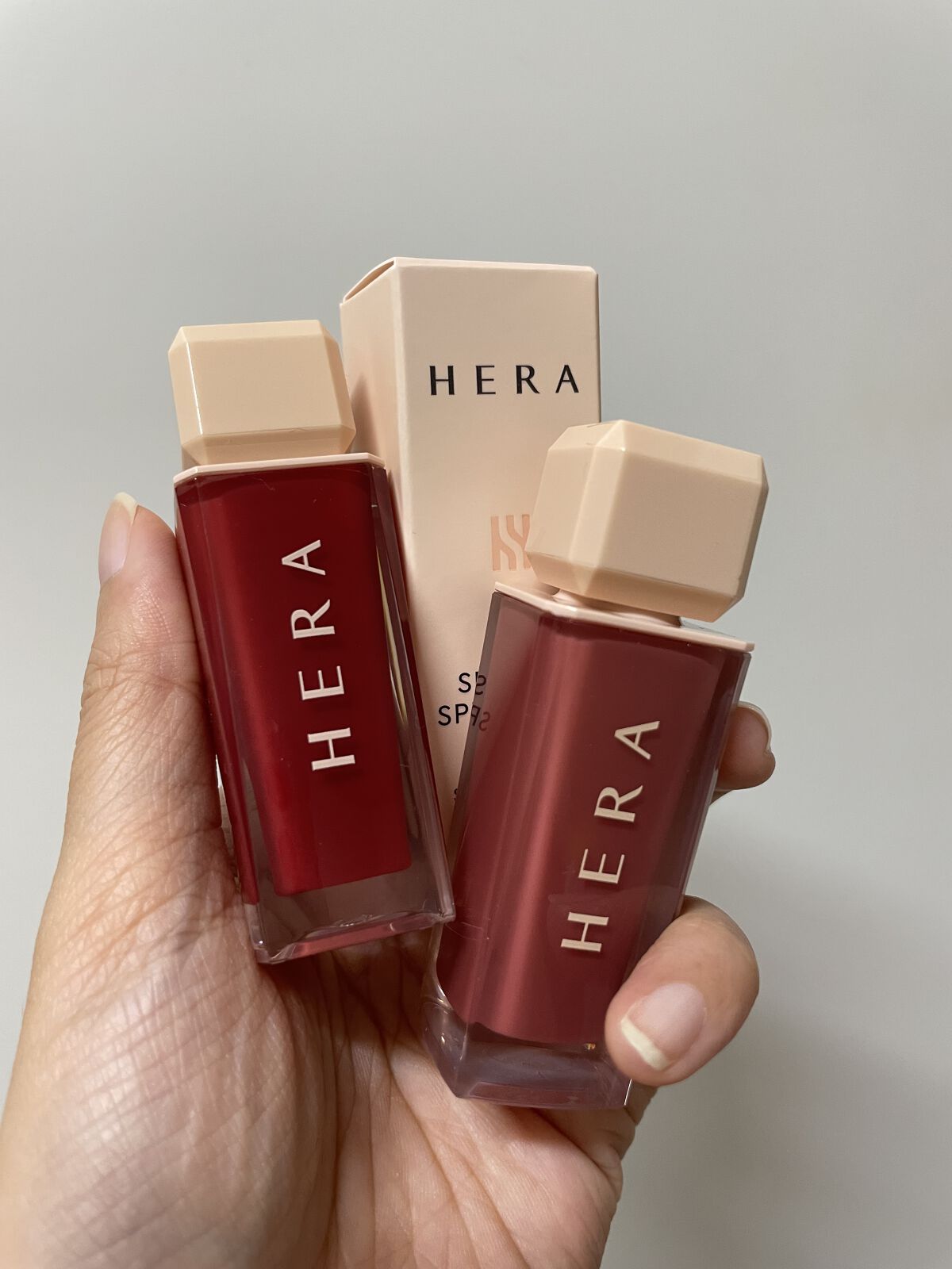 センシュアルスパイシーヌードグロス/HERA/リップグロスを使ったクチコミ（1枚目）