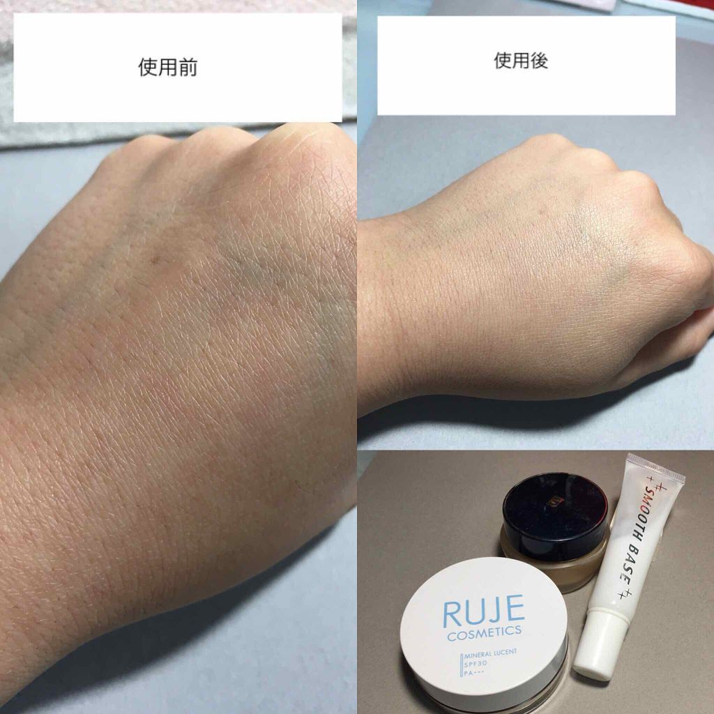 ミネラルフェイスパウダー/RUJE/ルースパウダーを使ったクチコミ(3枚目)