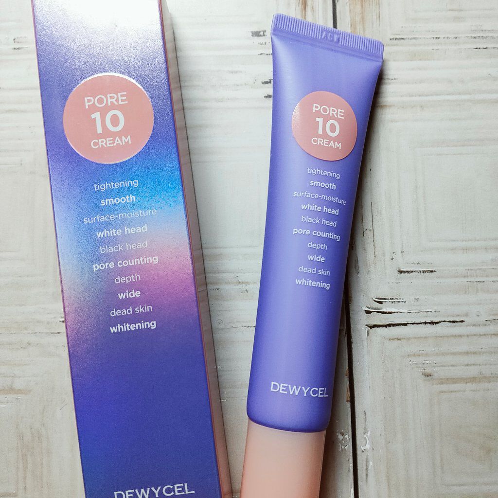 ポアーテンクリーム/DEWYCEL/化粧下地を使ったクチコミ（1枚目）