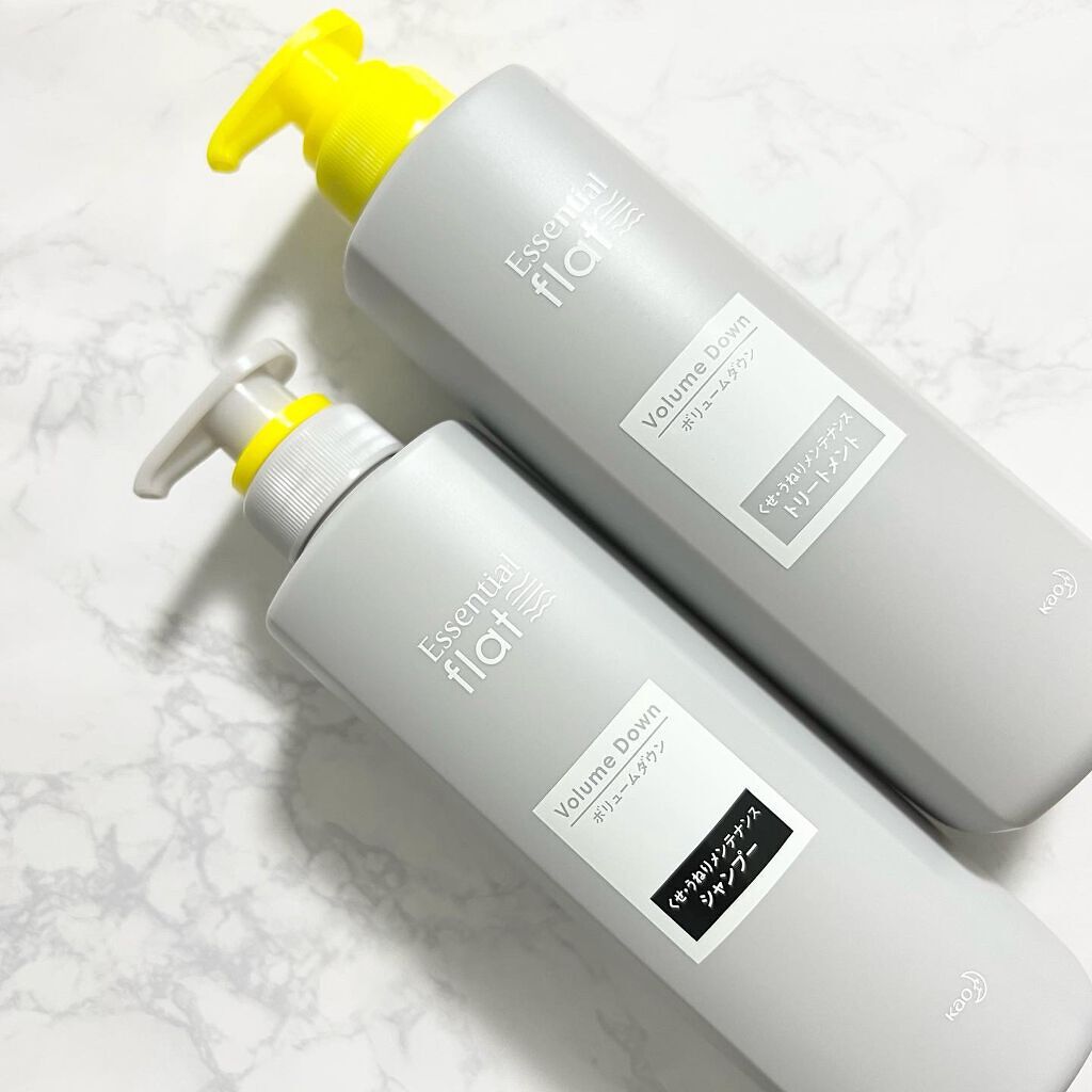 くせ・うねりメンテナンスシャンプー＆トリートメント（モイスト＆モイスト） シャンプー/エッセンシャル flat/シャンプー・コンディショナーを使ったクチコミ（2枚目）