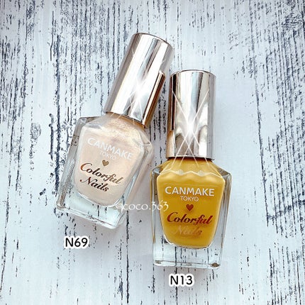 カラフルネイルズ/キャンメイク/マニキュアを使ったクチコミ(2枚目)