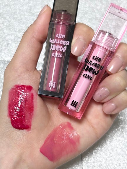 ザ ウォータリーデューティント/MERZY/リップティントを使ったクチコミ(2枚目)