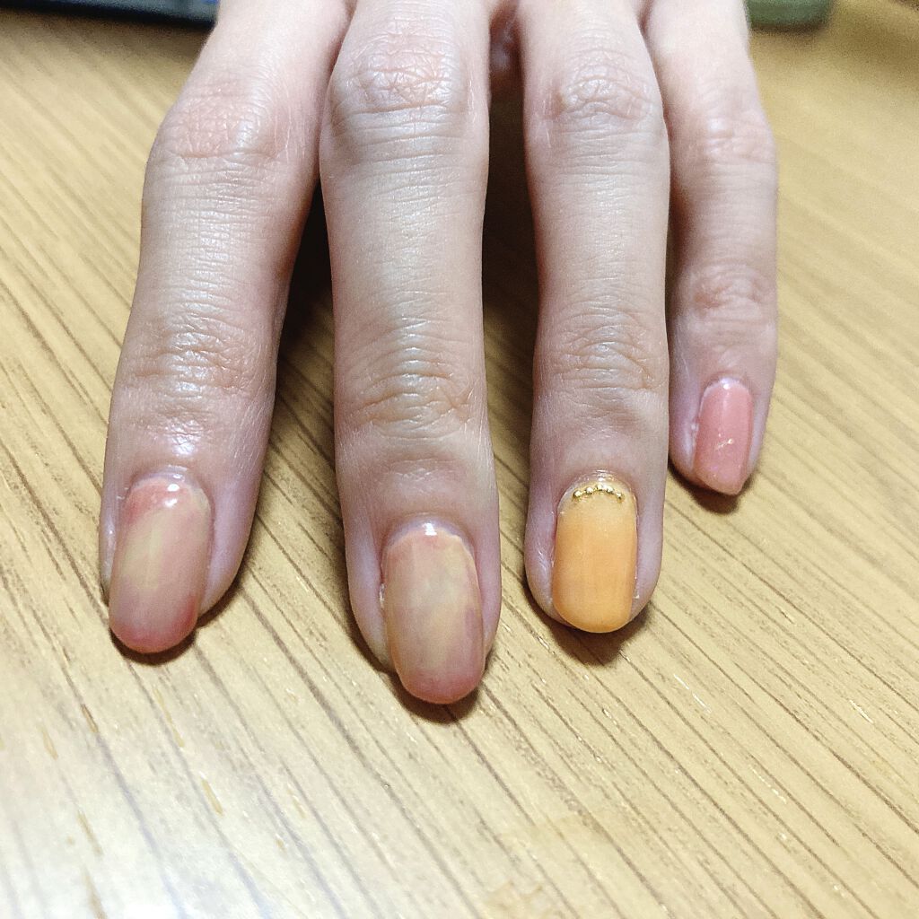 グロッシーコート/スキューズミー/オールインワンネイルを使ったクチコミ（2枚目）