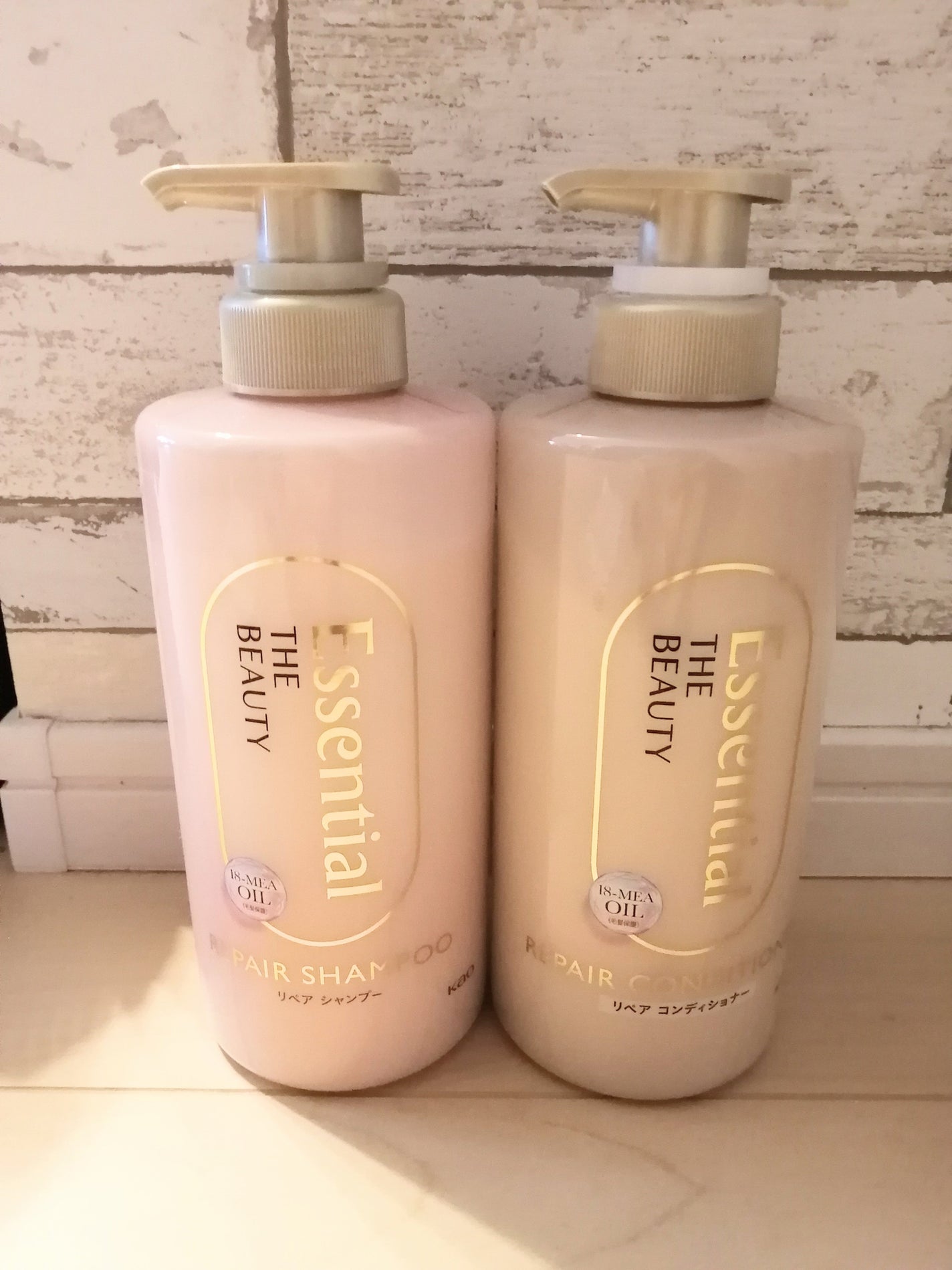ザビューティ リペアシャンプー・コンディショナー/エッセンシャル/市販シャンプーを使ったクチコミ(1枚目)