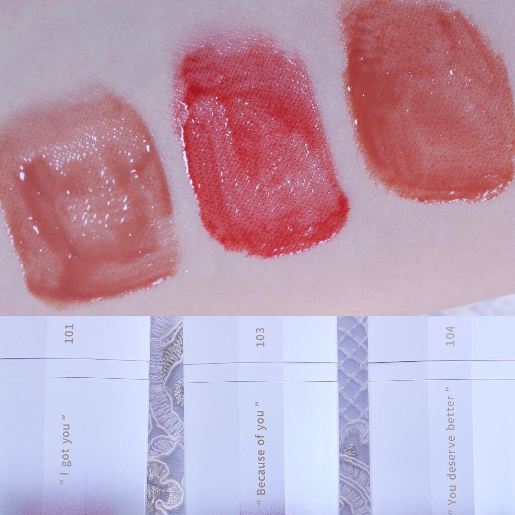 PERFECT DIARY (パーフェクトダイアリー) READ ME フローティングライト リップグロス/PERFECT DIARY/リップグロスを使ったクチコミ(2枚目)