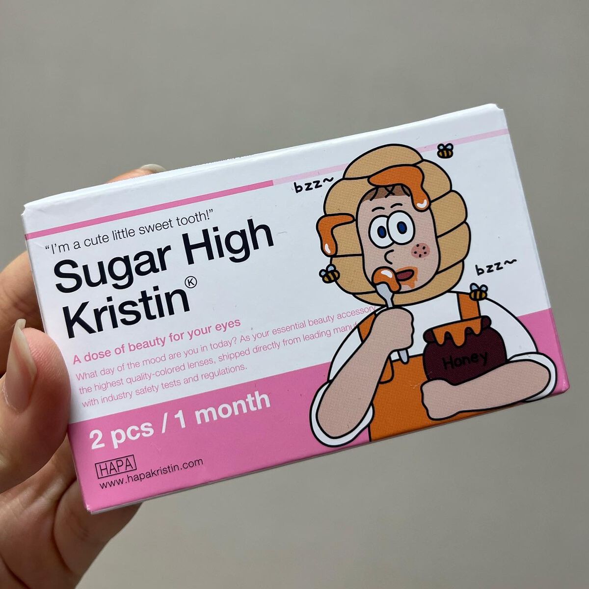 しゃち on LIPS 「ハパクリスティンの新作が届いたよぉ〜🐝❤︎クーポンコードあるの..」(2枚目)