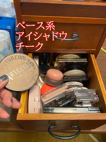 3段式クリアーケース/DAISO/その他化粧小物を使ったクチコミ(6枚目)