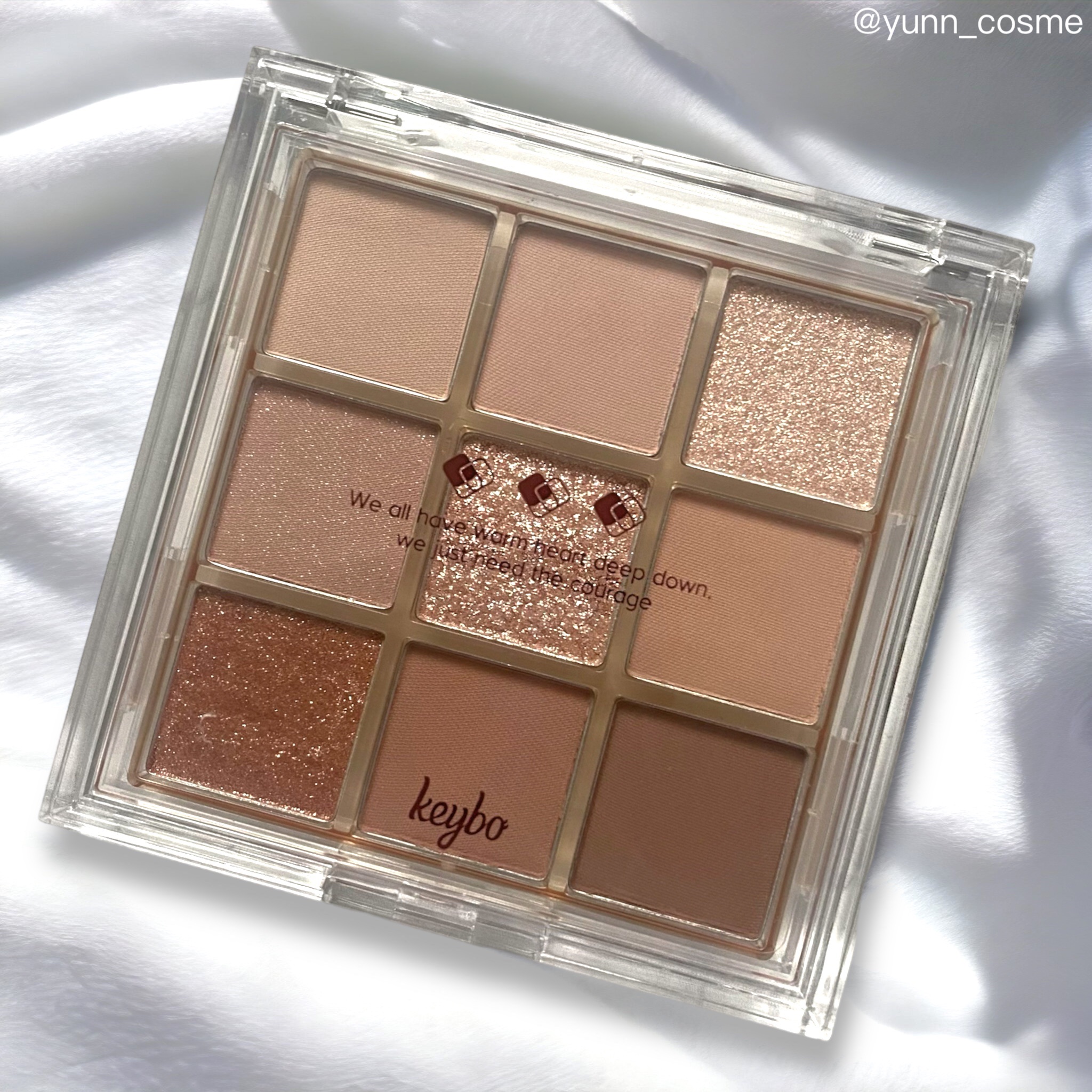KEYBO FALL IN LOVE SHADOW PALETTE/keybo/アイシャドウパレットを使ったクチコミ（2枚目）