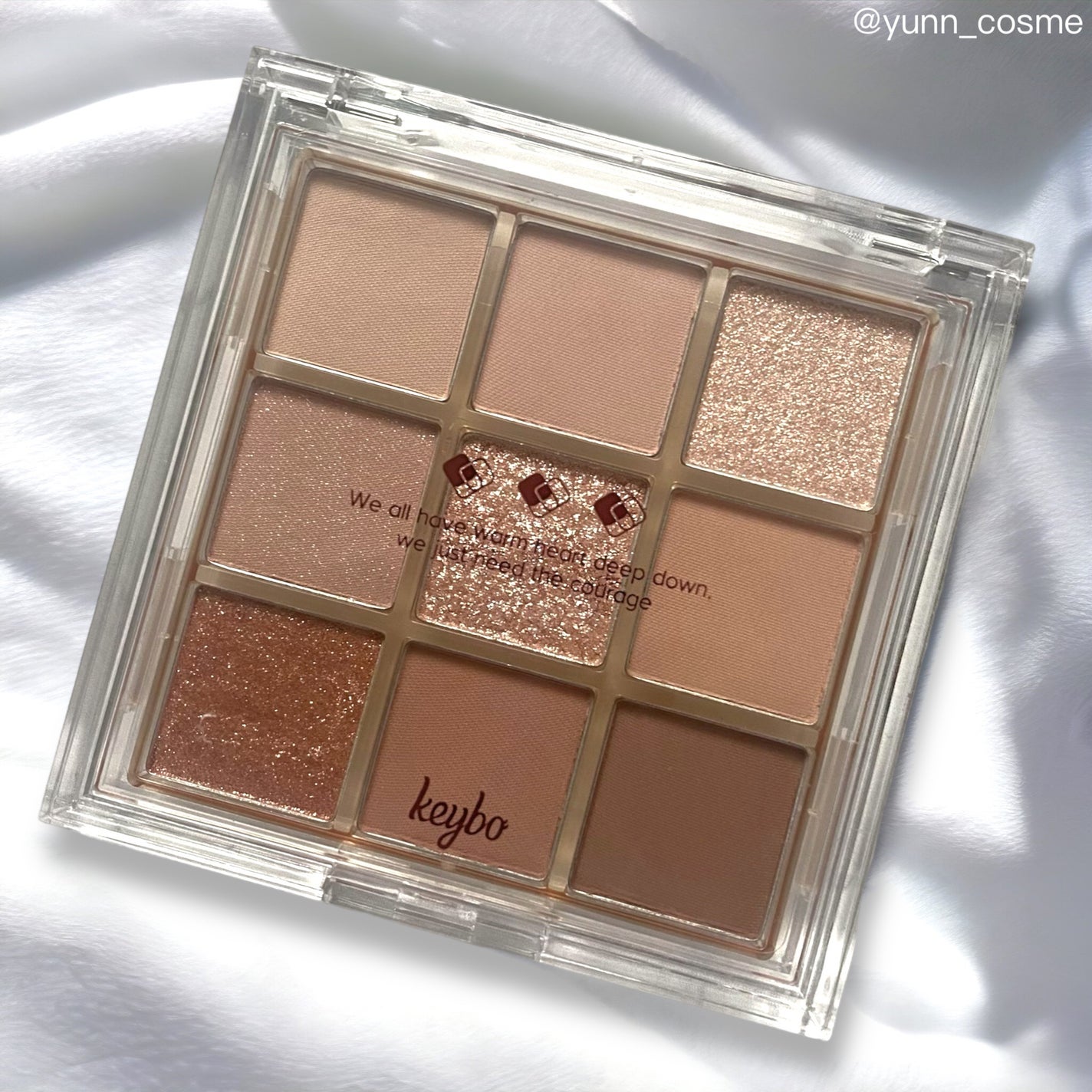 KEYBO FALL IN LOVE SHADOW PALETTE/keybo/アイシャドウパレットを使ったクチコミ(2枚目)