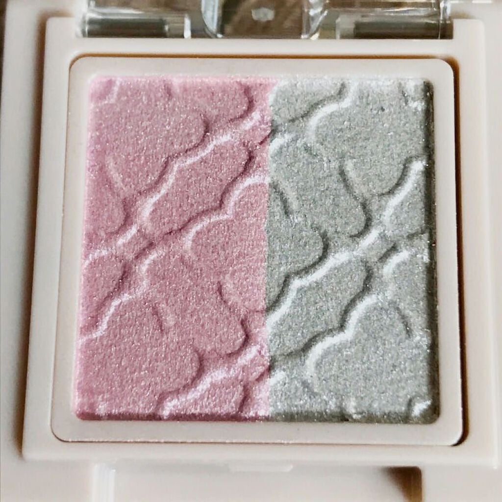 リシェ ダズリング デュオ アイズ/Visée/アイシャドウパレットを使ったクチコミ(3枚目)