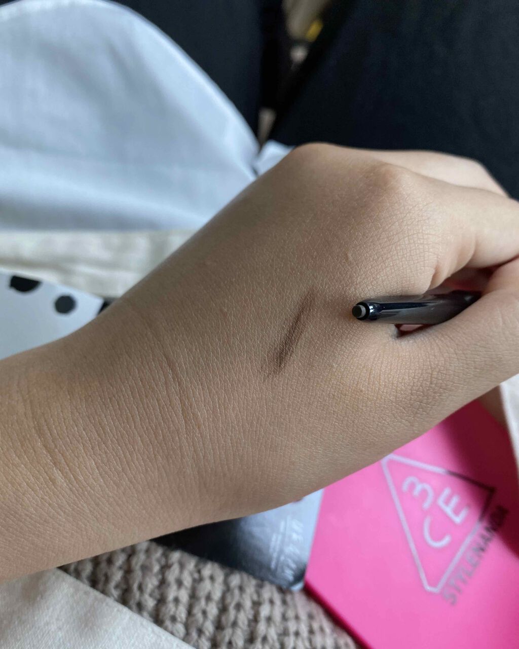 URGLAM　EYEBROW PENCIL（アイブロウペンシル） ダークブラウン/U R GLAM/アイブロウペンシルを使ったクチコミ（2枚目）