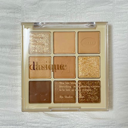 シャドウパレット/dasique/アイシャドウパレットを使ったクチコミ(2枚目)