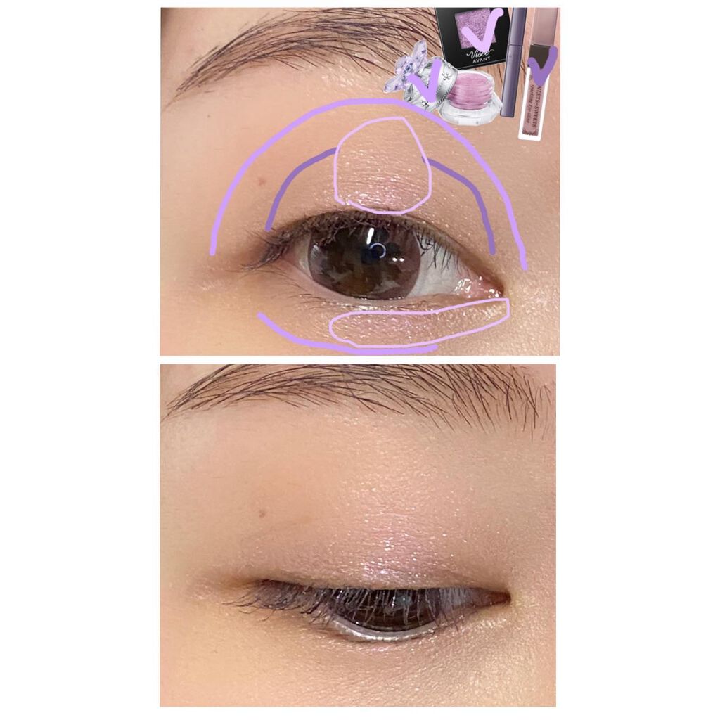 ヴィセ アヴァン シングルアイカラー/Visée/単色アイシャドウを使ったクチコミ（2枚目）