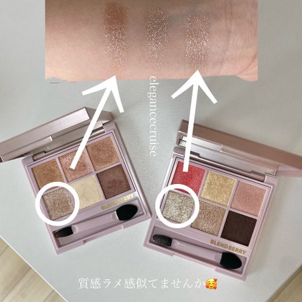 アイカラー プレイフル/エレガンス クルーズ/単色アイシャドウを使ったクチコミ(4枚目)